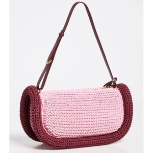 Borsa JW Anderson The Bumper 15 colore rosa/bordeaux - Foto 1 di 11