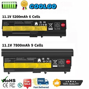 55++ 6/9Cell Battery for ThinkPad T410 T420 T510 T520 SL410 SL510 E420 E425 E520 - Picture 1 of 16