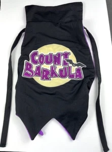 Dog Costume Vampire Cloak Cape Size Large 9" W x 16.5" L Halloween Cat Pet - Picture 1 of 6