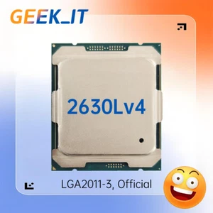 ✅Intel Xeon E5-2630Lv4 SR2P2 1.8GHz 10C / 20T 25MB 55W LGA2011-3 CPU E5 2630L v4 - Picture 1 of 3