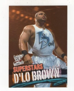 Fleer WWF WRESTLEMANIA 2001 Wrestling Superstars D'lo Brown #50 - Imagen 1 de 1