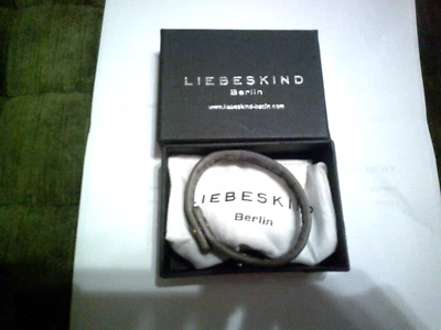 Liebeskind-Berlin Armband lt. Bild grau-schwarz--NEU + OVP - Bild 1 von 4