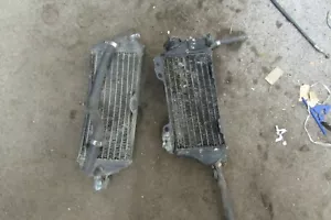 KTM MX MXC GS 250 ? RADIATOR PAIR SET COOLERS - Picture 1 of 7