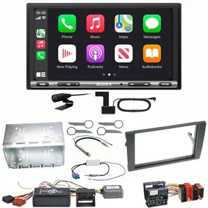 Sony XAV-AX3250 DAB+ Android Auto CarPlay Einbauset für Seat Exeo Audi A4 B6 B7 - Bild 1 von 1