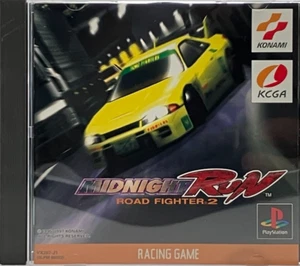 PS1 Midnight Run Road Fighter 2 Konami PlayStation 1997 NTSC Japan - Picture 1 of 19