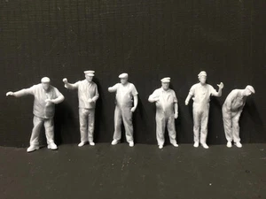 Paquete múltiple Loco Crew - 6 (versión 2) poses surtidas - escaneos 3D - calibre NG7 / O - Imagen 1 de 20