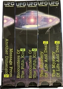 UFO & Paranormal Phenomena 5 VHS Tape Set - Bild 1 von 3