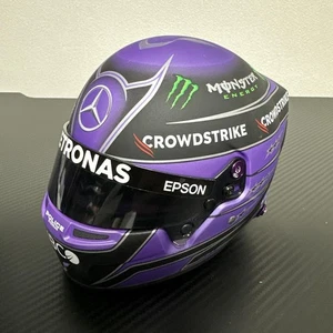 Rare BELL F1 Lewis Hamilton 2021 1/2 Scale Helmet Mercedes-AMG with BOX - Picture 1 of 19