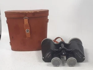 Vintage Lumex 10x50 Coated Optics Binoculars with Leather Case Collectable - Picture 1 of 13