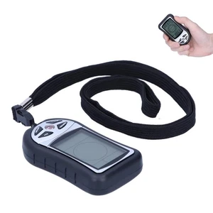 Digital Altimeter Barometer Thermometer Compass Handheld Outdoor Meter Portable - Picture 1 of 19