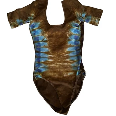 Body para mujer talla pequeña tie dye hecho a mano hippie festival rave fiesta club NUEVO Foto 1 de 4
