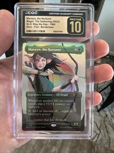 Magic The Gathering Marwyn, The Nurturer Secret Lair Drop Lámina Sin Bordes Calificada CGC Prístina 10 - Imagen 1 de 8