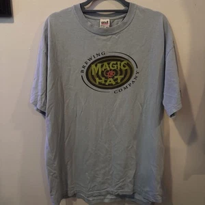 Vintage Magic Hat Brewing Burlington Vt T-Shirt Men’s XL Graphic Print Anvil - Picture 1 of 2