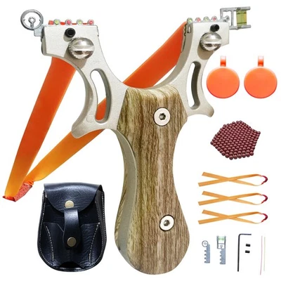 JFHH Slingshot, Hunting Sling Shot Set for Adults, Slingshots, Slingshot Toys Catapu