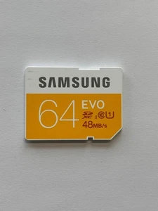 Samsung 64 GB SDXC memory card - Picture 1 of 1