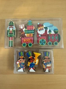 Wondershop Character Set Wooden Christmas Decorations Soldier & Characters Set - Picture 1 of 5