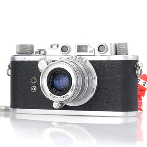 Nikka 3-S 3s Messsucherkamera + Nikkor-Q.C 5cm Objektiv aus Japan [Exc+5] - Bild 1 von 24