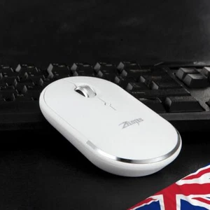Wireless Mouse 2400 DPI Small Portable Computer Mouse Cordless Mice Optical Mice - Picture 1 of 9