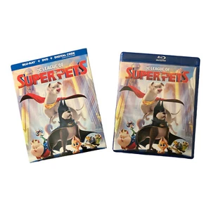 DC League of Super-Pets Animated Cartoon Blu Ray Superhero Justice Krypto Dog - Picture 1 of 3