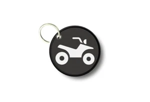 Schlüsselanhänger Schlüssel rund doppelseitig bedruckt Quad Pilot - Bild 1 von 1