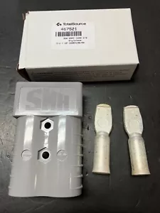 SMH TotalSource 600V 350A GRAY Quick Disconnect 2/0 Wire - Part # 467521 - Picture 1 of 3