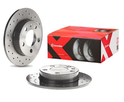 Brembo 08.7165.11 UV Coated Rear Brake Rotor FOR AUDI/SEAT/SKODA/SKODA... - Image 1 of 4