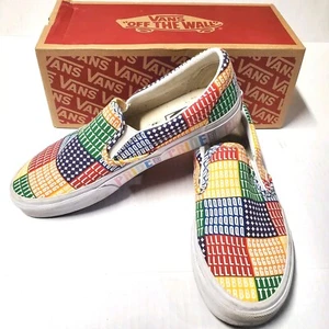 Vans Classic Slip On Piride Women's 8 Men's 6.5 Shoes Unisex - Picture 1 of 10