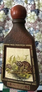1978 Jim Beam Raccoon Liquor Bottle - James Lockhart, Artist - EUC - Picture 1 of 4