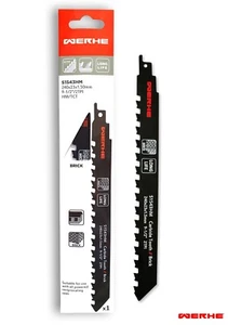 WERHE ® Profi - 1 x Stein Säbelsägeblatt - C 240 mm S1543HM Stärkste Fuchsschwan - Picture 1 of 1