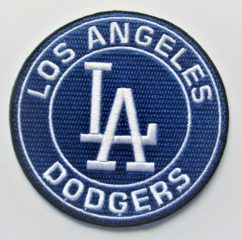 LOT OF (1)  MLB BASEBALL LOS ANGELES DODGERS (LA)EMBROIDERED PATCHES D # 59A Cover