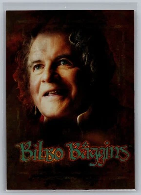 Bilbo Baggins 2015 Hobbit Battle of the Five Armies CB-30 Trading Card FOIL — 第 1/2 张图片