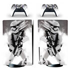 PS5 Standard Disque Console Autocollant Skin Autocollants Housse Vinyle Star Wars Stormtrooper