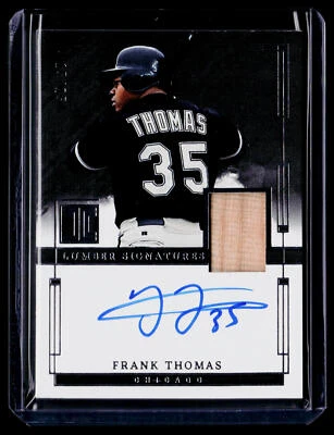 2024 Panini Impeccable #15/25 Silver Frank Thomas Lumber Auto - Image 1 of 2