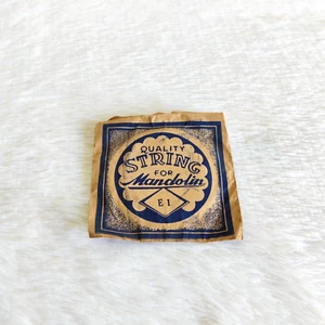 1930s Vintage Quality String For Mandolin E1 With Cover Collectible Rare M491 - Picture 1 of 9