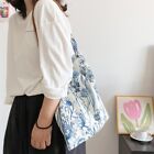 Square Shape Vintage Floral Shoulder Bag Cotton Retro Handbags New Tote Bag