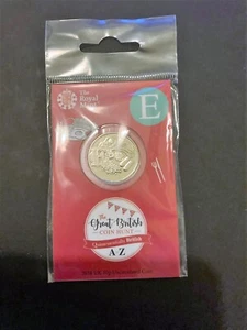 2018 E ENGLISH BREAKFAST 10p A -Z Alphabet UNCIRCULATED CARDED SEALED ROYAL MINT - Picture 1 of 1