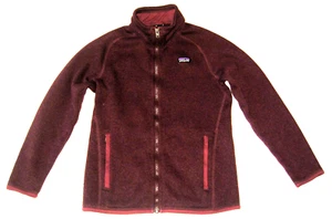 Girl's PATAGONIA Full-Zip Better Sweater #65461 Jacket Night Plum/Purple XL 14 - Picture 1 of 8
