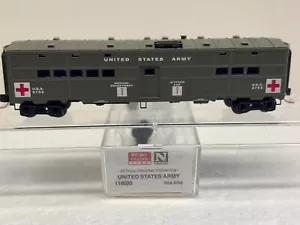 N Scale Micro Trains MTL 118020 US Army USA 8762 Troop Kitchen - Picture 1 of 4