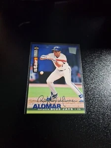 1995 UD COLLECTOR'S CHOICE SE SILVER SIGNATURE SP #51 ROBERTO ALOMAR HOF NRMT-MT - Picture 1 of 2