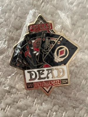 Prendedor oficial Dead & Company 17/05/24 Las Vegas Sphere Foto 1 de 2