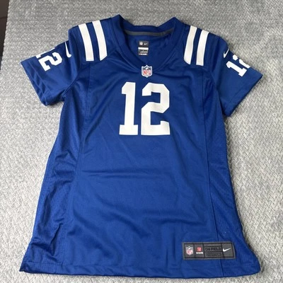 Nike Indianapolis Colts #12 Andrew Luck NFL Jersey Blue Youth Medium 10-12 - Image 1 of 4