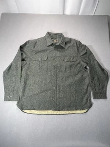 Freedom Foundry Jacket Shirt Flannel Men Size XL Olive Green Waffle Heavy - Picture 1 of 8