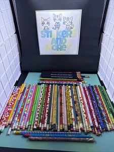 Lot 70 misc Vintage PENCILS Unsharpened Imperfect - Bild 1 von 24