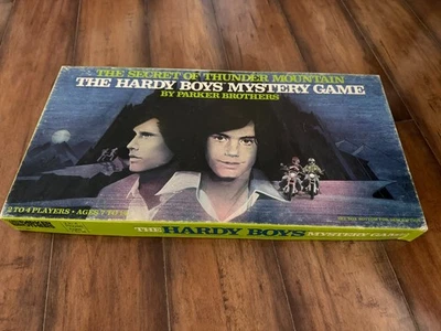 HARDY BOYS MYSTERY "SECRET OF THUNDER MOUNTAIN" • BOARD GAME • 1978 • COMPLETE - Image 1 of 4