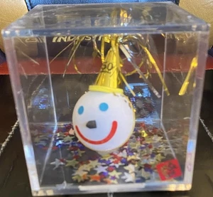 Jack in the Box 50th Anniversary Antenna Ball SUPER RARE EMPLOYEE PROMO IN CUBE! - Picture 1 of 5
