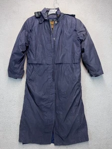 Eddie Bauer Mantel Damen mittelblau Gänsedaunen Wolle gefüttert lange Outdoorjacke - Bild 1 von 13