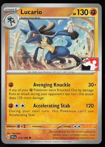 Pokemon Lucario - 114/198 Preispaket Serie Karten Non-Holo Pack Frisch - NM - Bild 1 von 2