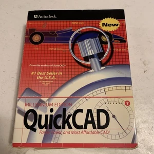 Autodesk QuickCad 7 PC CD-Rom Software Series 7 Box Set.   B10 - Picture 1 of 12
