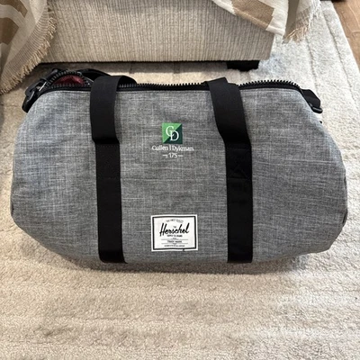 Bolso de Lona Herschel Supply Co. Heritage Raven Crosshatch Gris (NUEVO) Foto 1 de 4