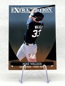 Mike Walker 2011 Panini Donruss Elite Prospects Extra Edition #179 Milwaukee - Picture 1 of 2